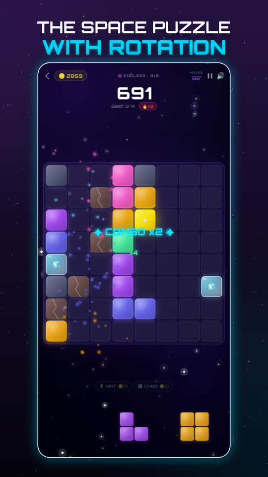Cosmo Blocks screenshot 1
